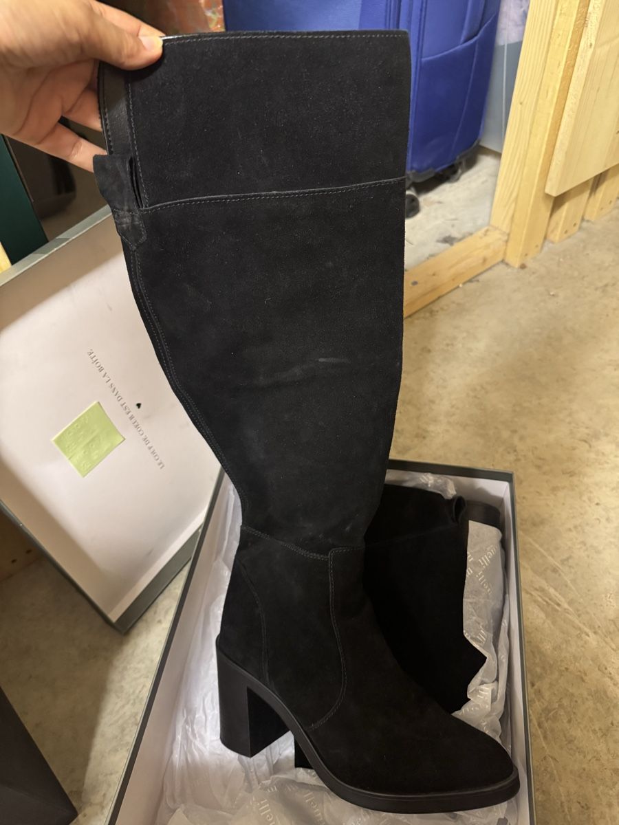 Esprit Damenschuhe: Bottes en suède noir pointures 39 ESPRIT – Neu (gemäss Beschreibung) aus Meyrin von mai_pl7s 1