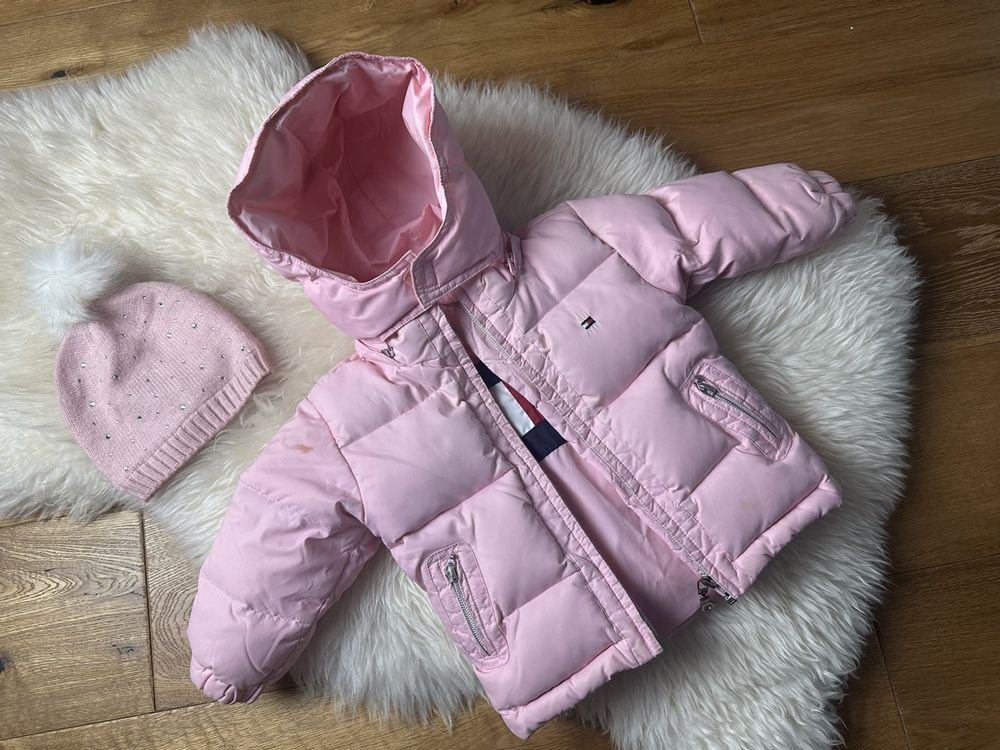 Daunenjacke Rosa Jacke Tommy Hilfiger Steppjacke Tommy Hilfiger