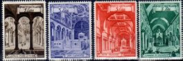 VATIKAN 4 MARKEN UNGEBRAUCHT MIT FALZ 1949  -325