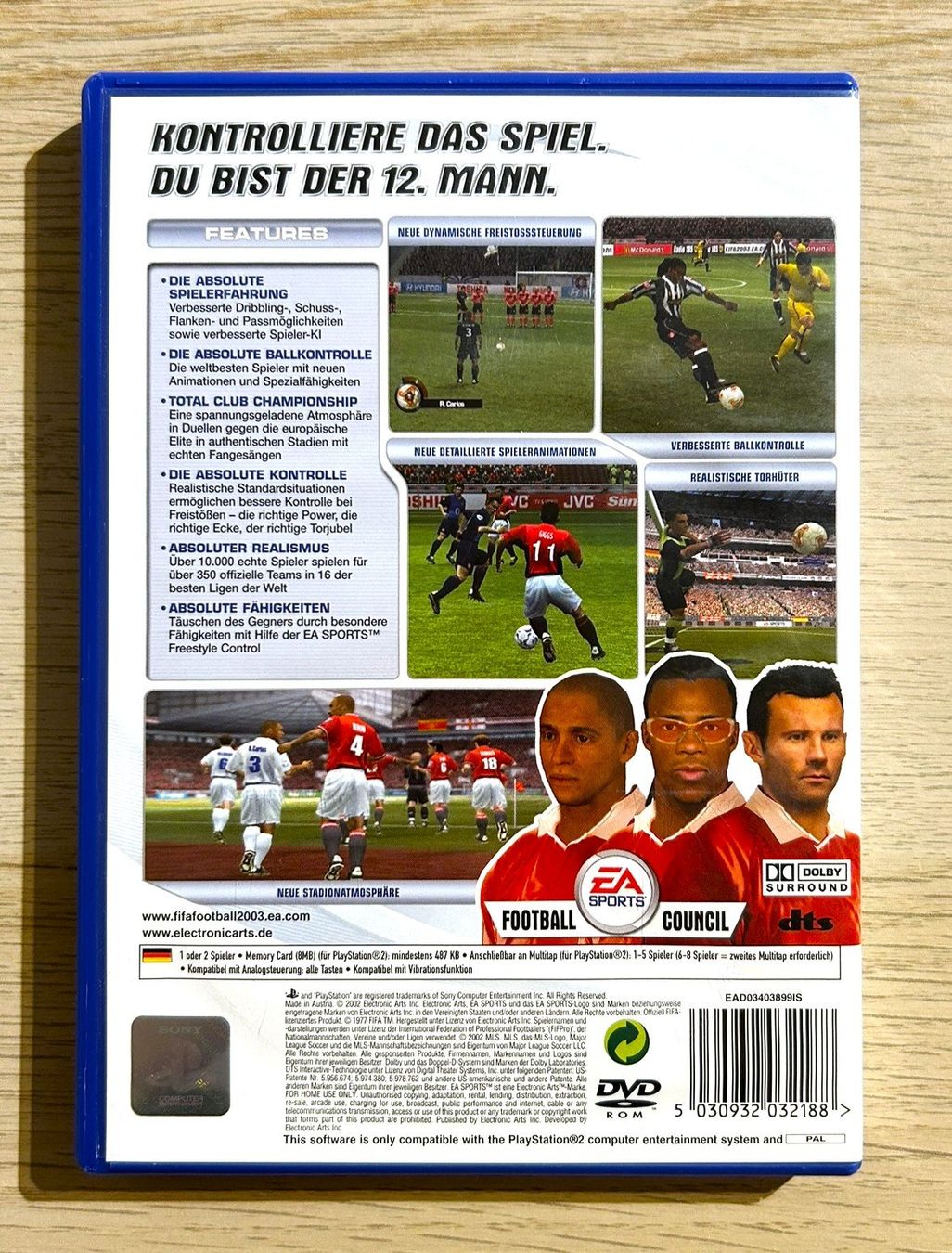 Sony Giochi: FIFA Football 2003 PS2 – Usato da St. Gallen venduto da Alpine.Arcade 1