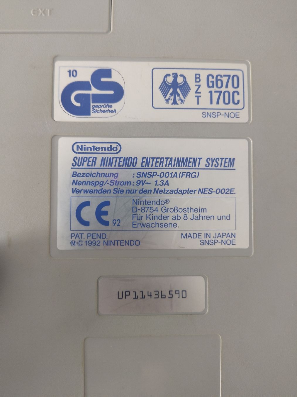 Nintendo Konsolen: SNES PAL Version inkl. 2 Controller + 3 Spiele – Gebraucht aus Olten von WasmerS 2