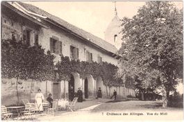 Châteaux des ALLINGES - Vue fu Midi ca, 1910 (GE/F)