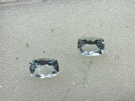 Natürliche Aquamarine sehr helles Blau
