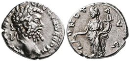 SEPTIMIUS SEVERUS AR Denarius (194-195 AD). Monet Avg.