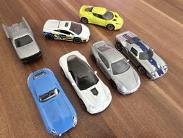 7 Spielzeugautos von Matchbox