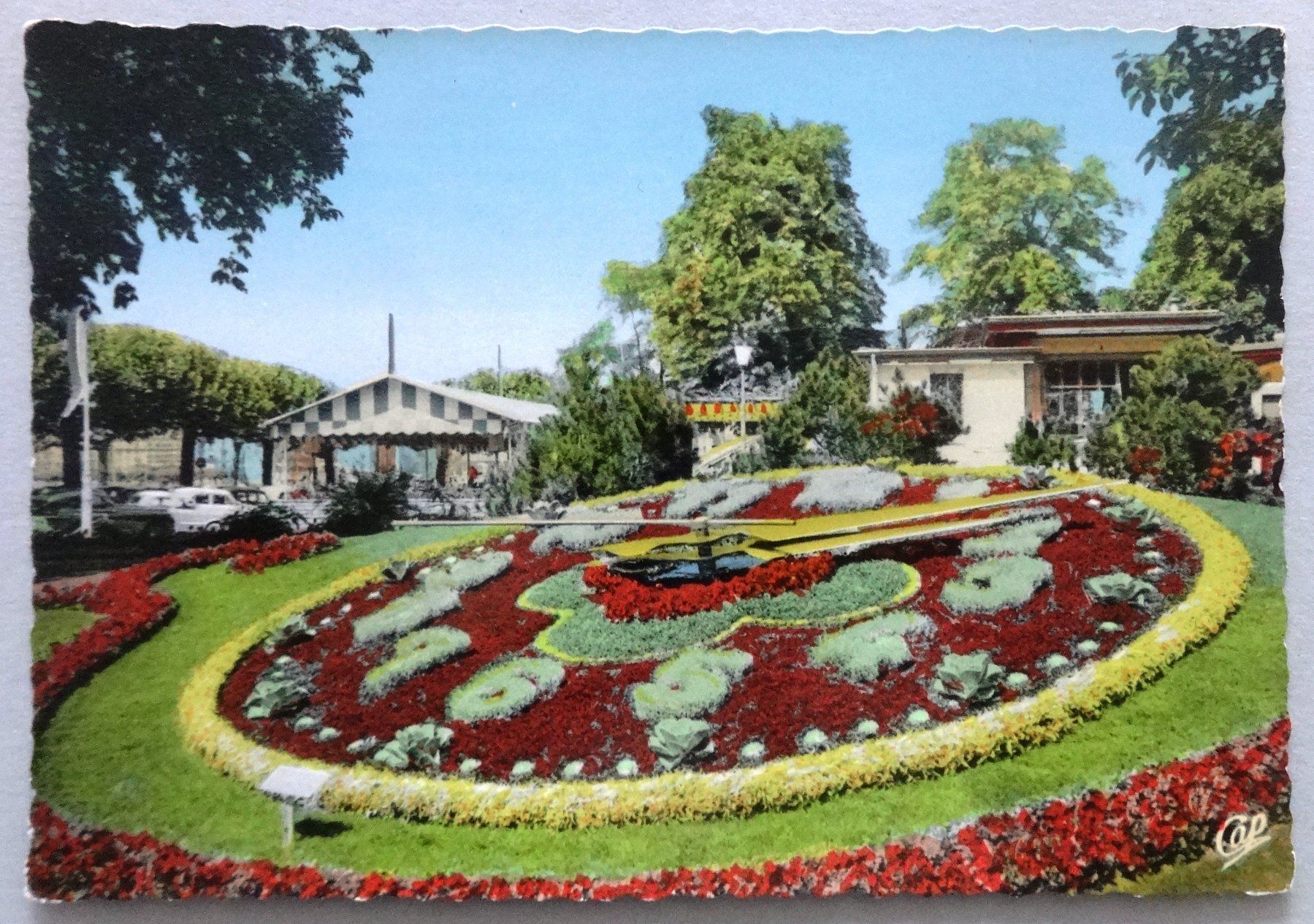 Cartoline postali: Genève - L'Horloge fleurie – Usato da Fétigny venduto da Billy2miny