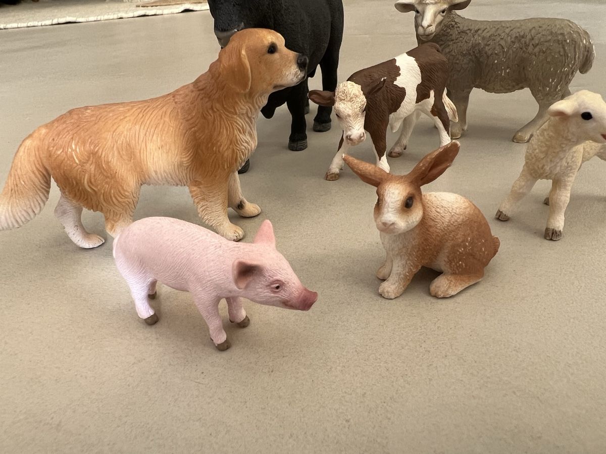 Schleich Spielzeuge: Schleich taureau, vache, chien  – Gebraucht aus La Tour-de-Peilz von zazen33 1