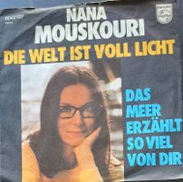 Vinyl--Single Nana Mouskouri - die Welt ist voll Licht