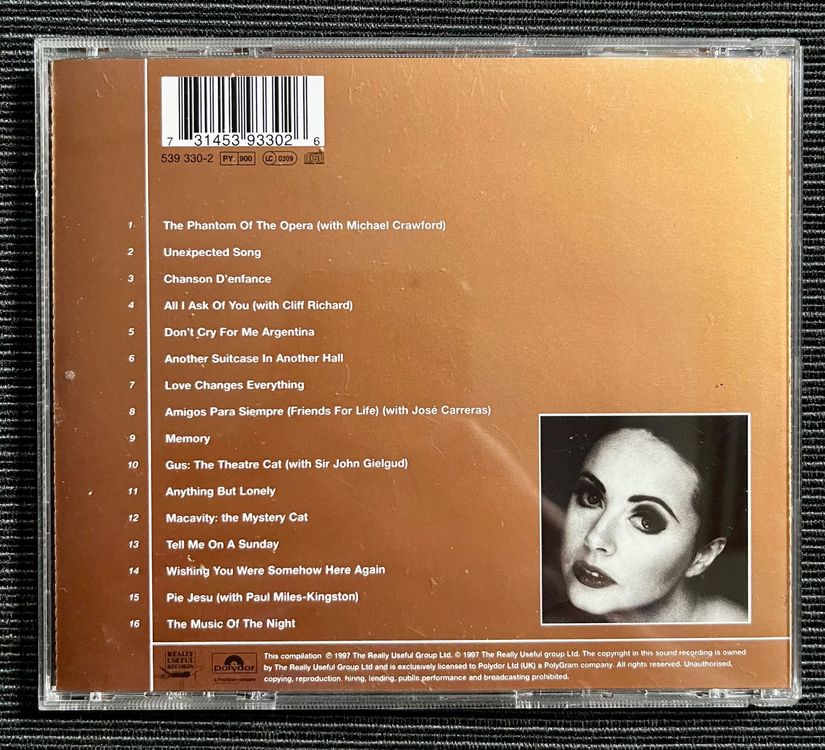 Sarah Brightman the Andrew lloyd Webber Collection 3