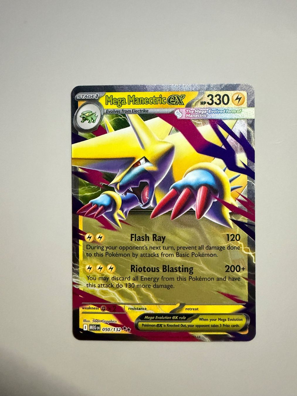 Pokémon Carte collezionabili: Mega Manectric EX – Nuovo (secondo la descrizione) da Niederhasli venduto da tcgpoint