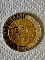 5 Franken 2000 Gedenkmünze 150 Jahre Schweizer Franken
