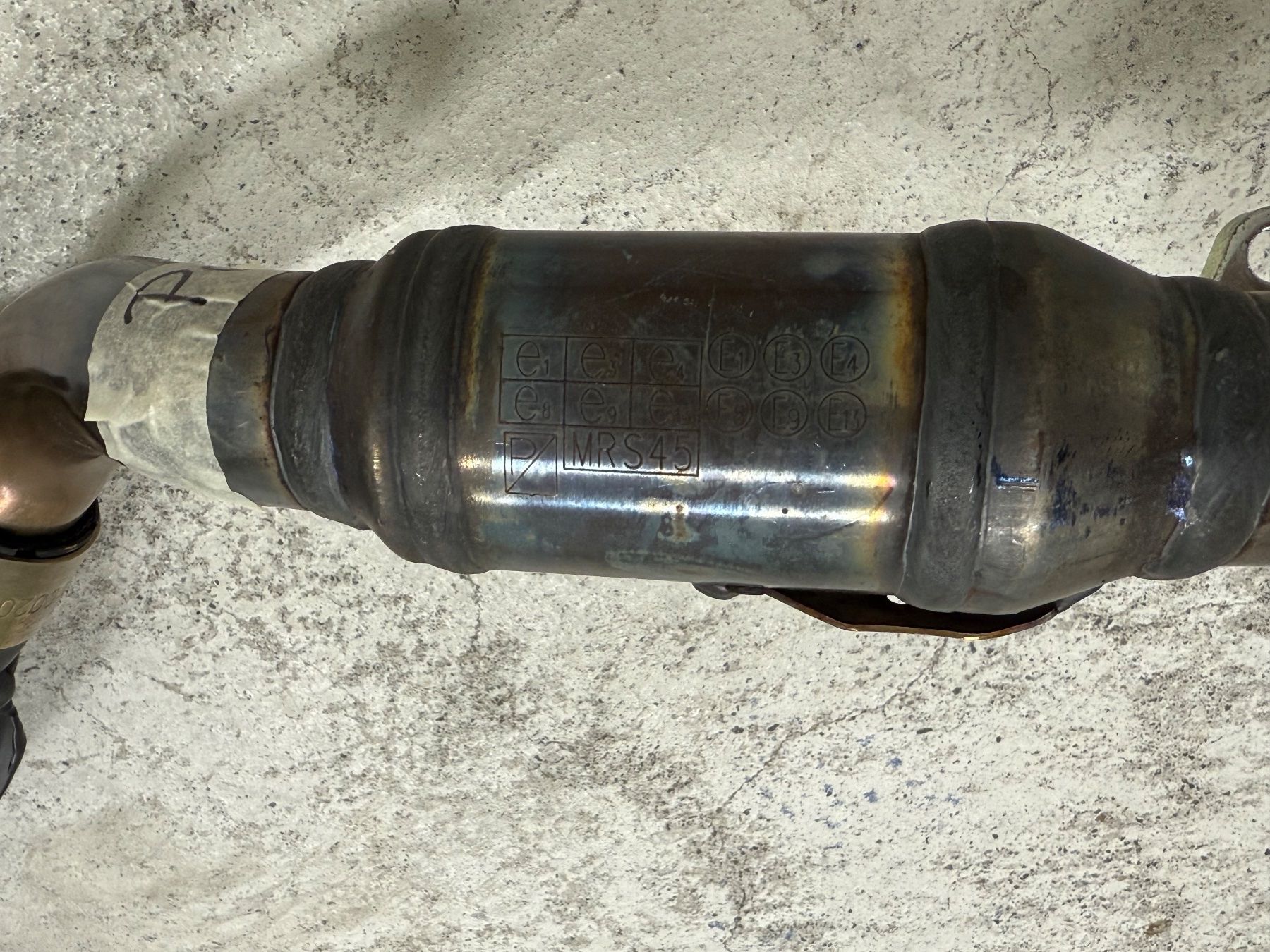 Alle Rollerersatzteile: Piaggio Vespa Auspuff schwarz Matt – Gebraucht aus Seuzach von kat_5qwy 4