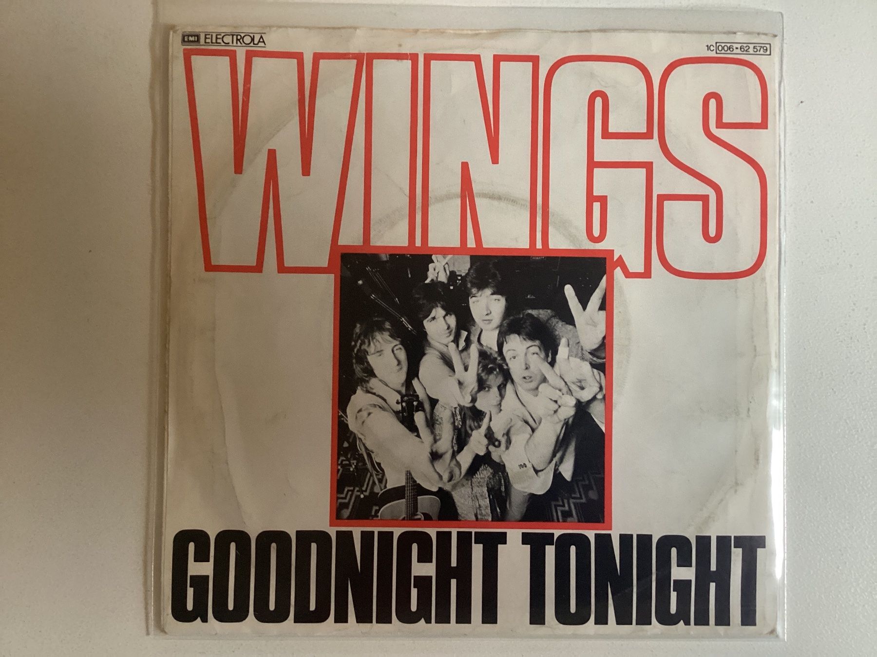 Schallplatten: Wings Single - Goodnight Tonight / Daytime Nighttime – Gebraucht aus Gutenswil von Hamzian