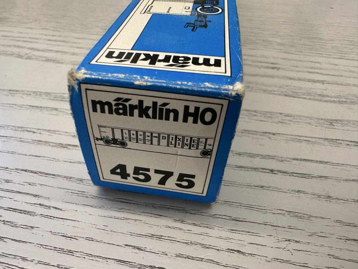 Märklin Modellini di ferrovie: Märklin 4575 USA Dixie Line Gondola – Usato da Lupsingen venduto da New-Haven 2