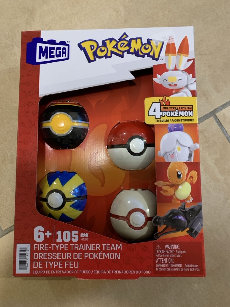 Giocattoli: Mega Pokémon Fire-Type Trainer Team Set NEU – Nuovo e nell'imballaggio originale da Frauenfeld venduto da Pippilotta1234