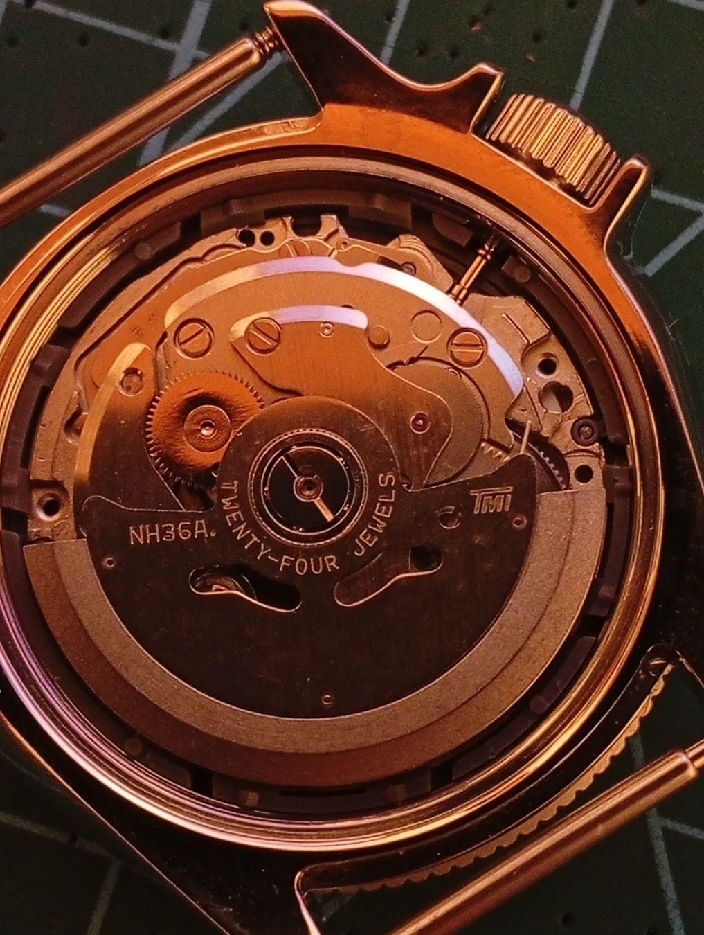 Orologi: 37mm watch with regulated Seiko NH36A automatic movement – Nuovo (secondo la descrizione) da Romainmôtier venduto da fjk1983 6