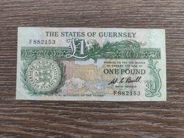 Guernsey 1 Pfund ND80 !!!!!!!