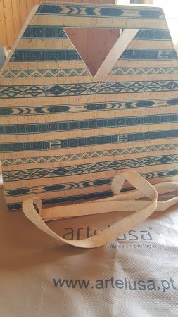 Sac à main en liège marque Artelusa avec sac de protection
