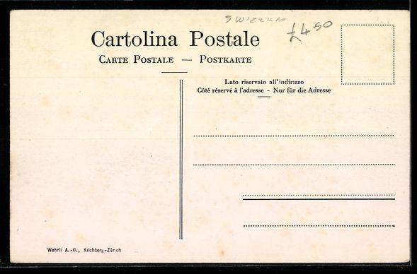 Cartes postales: AK Lugano, Via Pessina – D'occasion à Berlin par bartko-reher 1
