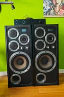 Wharfedale F70 Vintage-Lautsprecher mit Hybrid-Verstärker