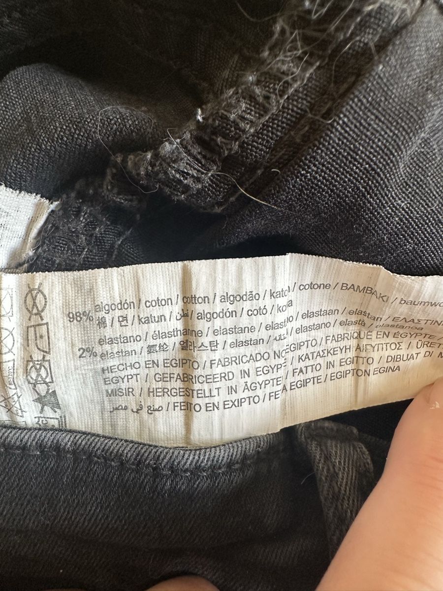 Pull&Bear Jeans: Jean noir – Usato da Lausanne venduto da sou_w9bl 5