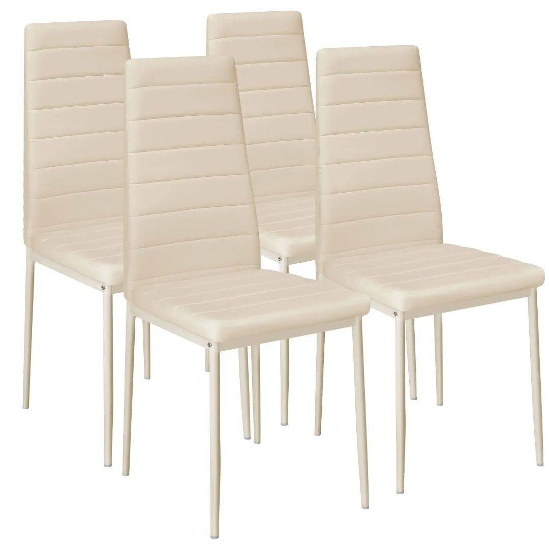 Sedie: Set Esszimmerstuhl Thomas beige 4er Set – Nuovo e nell'imballaggio originale da Rotkreuz venduto da NextChance