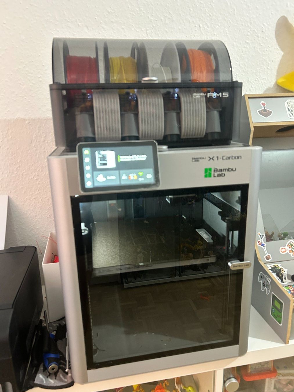 Bambu Lab Imprimante 3D: Bambu Lab X1 Carbon + AMS – D'occasion à Le Grand-Saconnex par dantedmc87