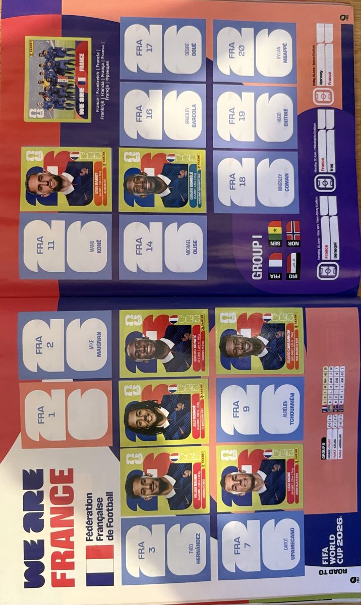Panini Carte collezionabili: Panini 2026 WM – Nuovo (secondo la descrizione) da Belp venduto da lev_nyy5 8