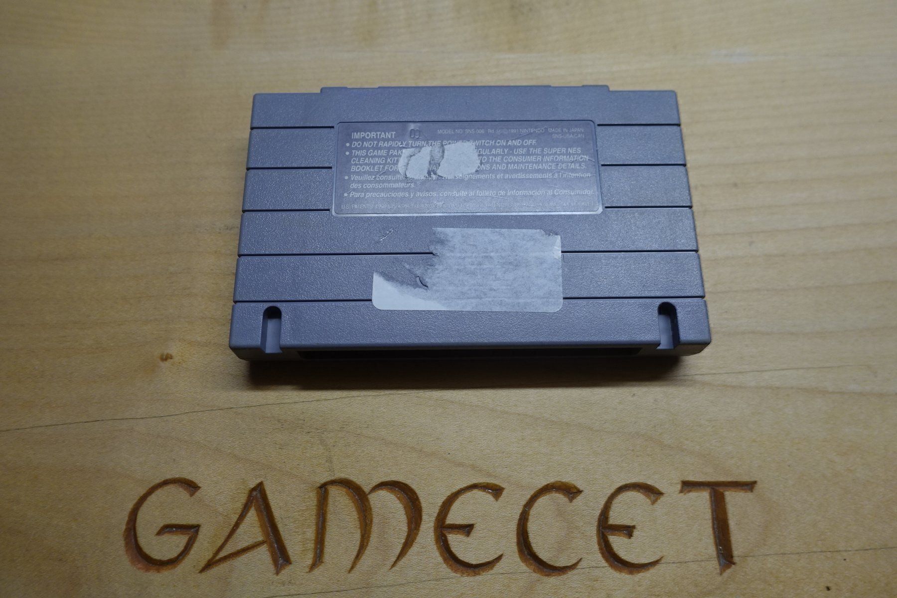 Nintendo Spiele: Rampart - US-Version – Gebraucht aus Steinach von Gamecet 2