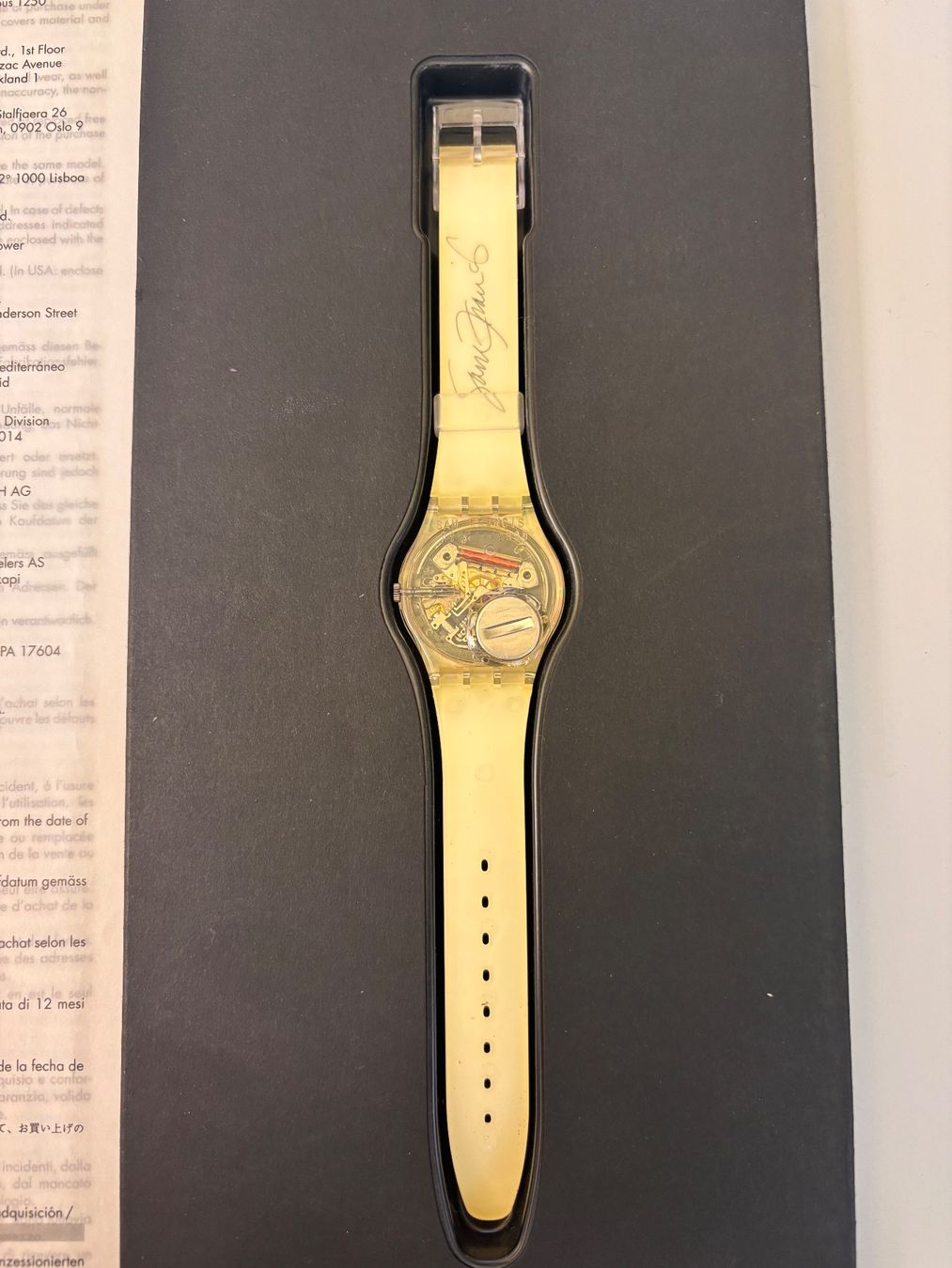 Swatch Orologi: Swatch Art Special Sam Francis GZ123 1992 – Usato da Hindelbank venduto da brm_72zv 3