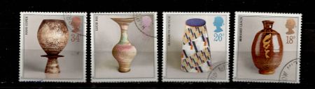 Briefmarken Grossbritannien 1122/25    E.T. Keramik