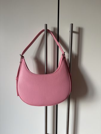 Pink shoulder bag