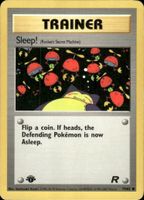 Vintage 1999 Pokémon Karte Rocket 1st Edition EN Lot of 1
