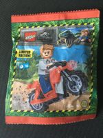 Lego Jurassic World Minifigur - 122333 - Owen mit Bike