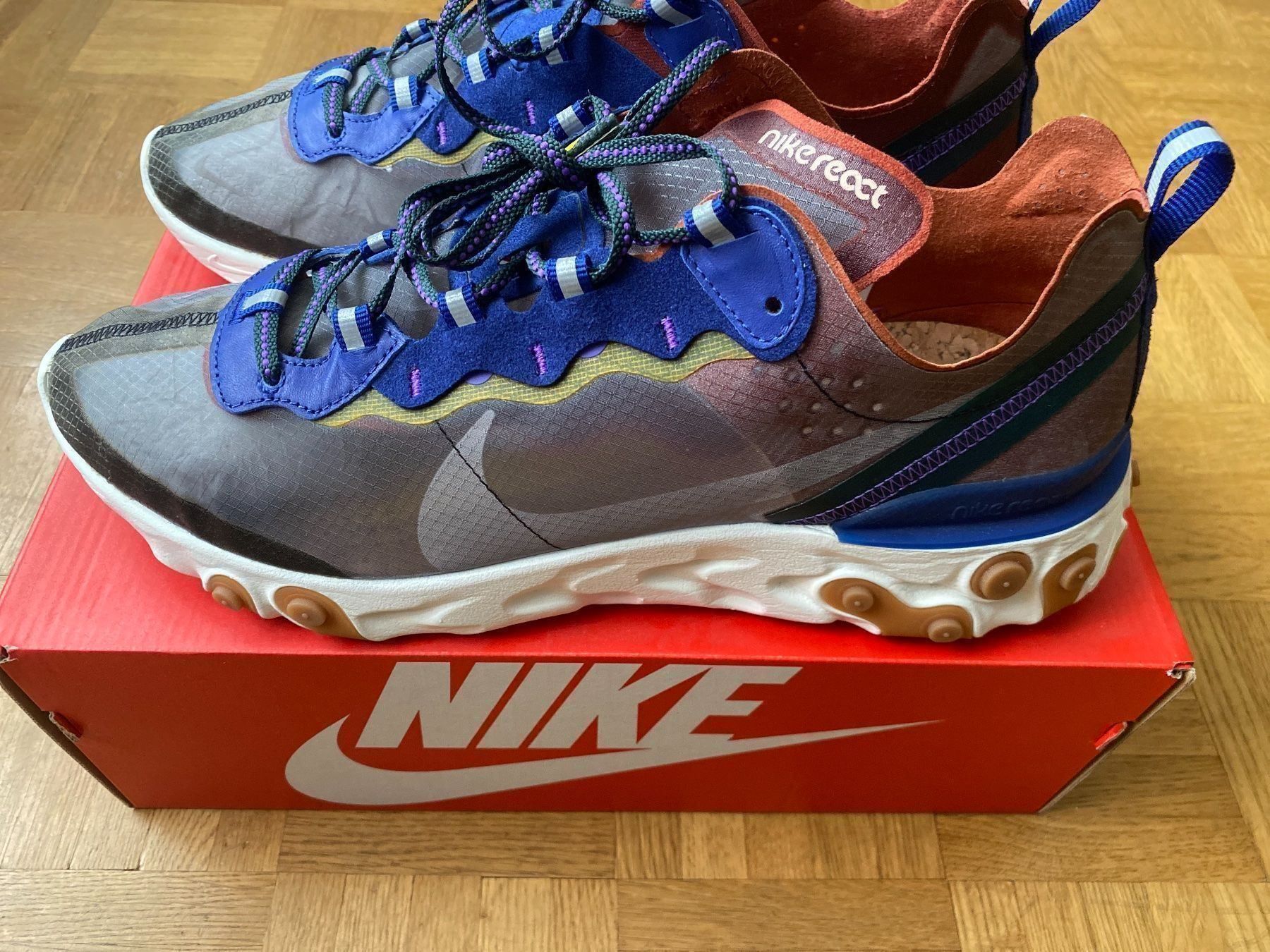 Nike Scarpe da uomo: Nike React Element 87 -Dusty Peach- – Usato da Zürich venduto da sell_my_stuff