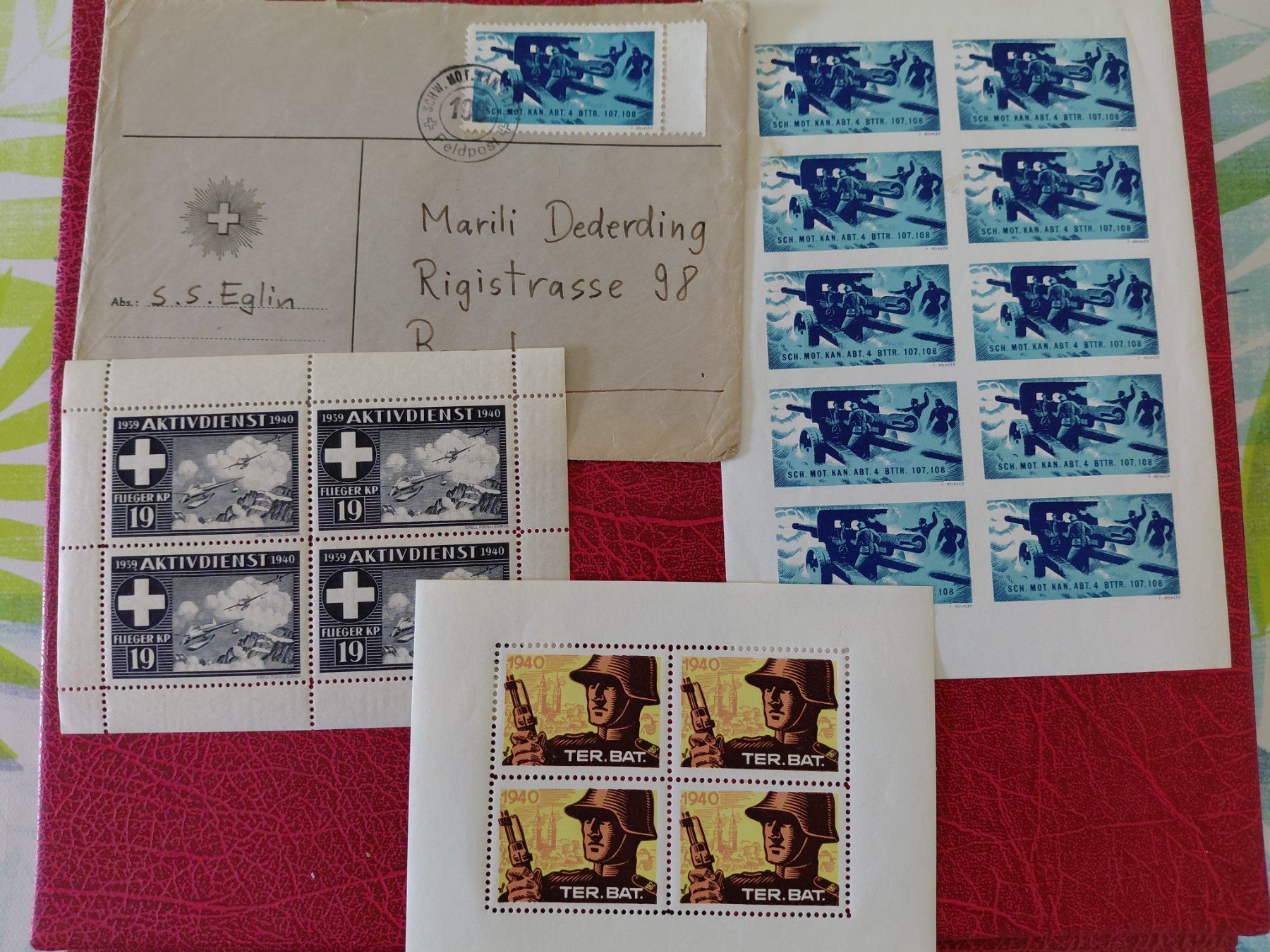 Tous les timbres: Div, Soldatenmarken – Neuf (Voir description) à Horw par Onurb008