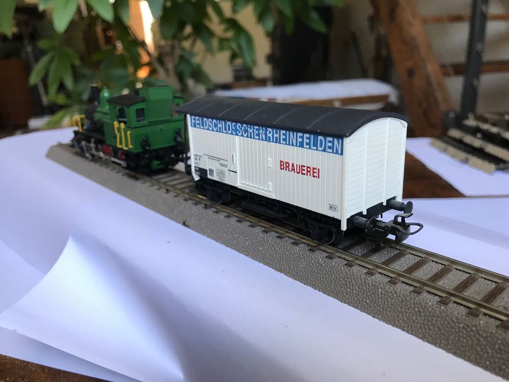 liliput 3356, dampflok Ee 3/3, „Tigerli“ m. gw „feldschlössc (Gebraucht ...