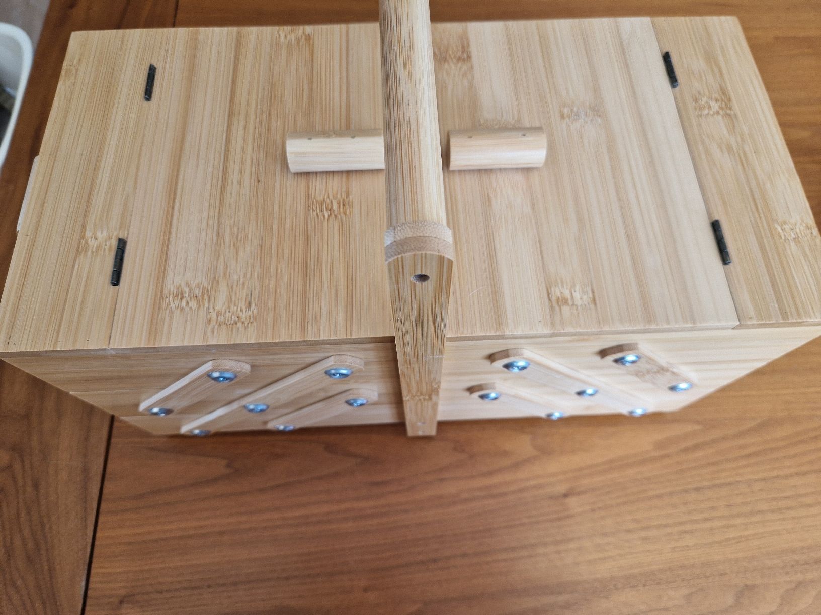 Sonstiges zum Basteln & Handarbeiten: Nähkästchen Holz – Gebraucht aus Steffisburg von Nydegger1