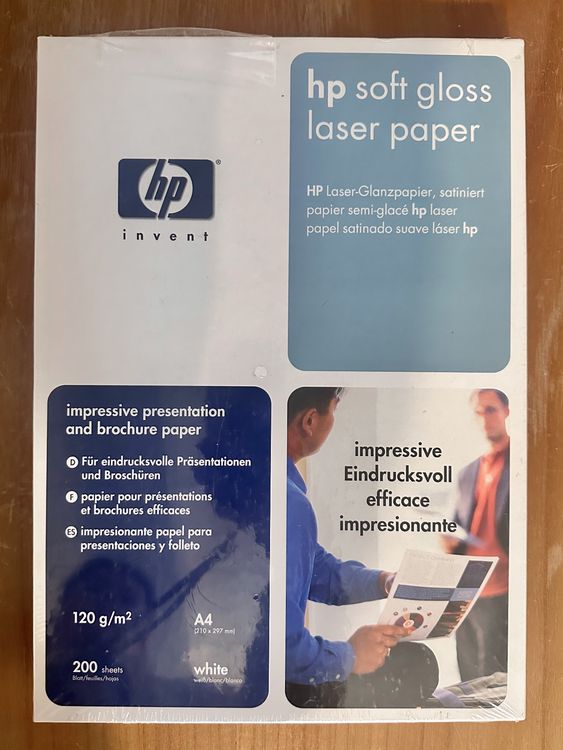 HP Laser Papier A4 | 200 Blatt | Kaufen auf Ricardo