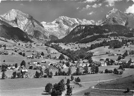 Unterwasser (SG) Panorama mit Säntis und Schafberg