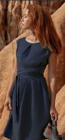 Schönes Kleid - Adele, Widda, Rauchblau