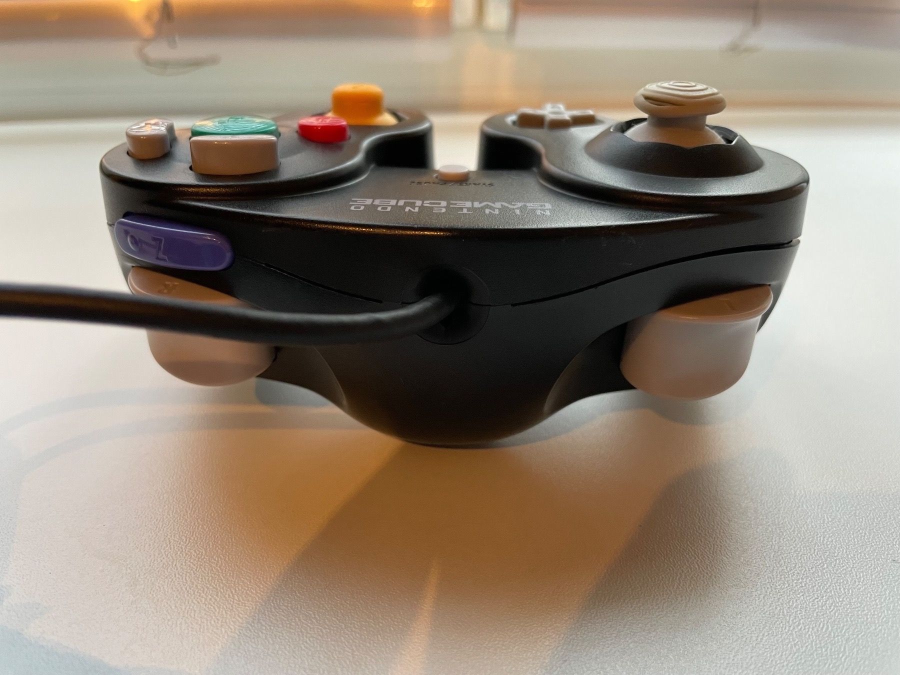Controller: Original Nintendo Gamecube Controller Schwarz – Gebraucht aus Arbon von  3