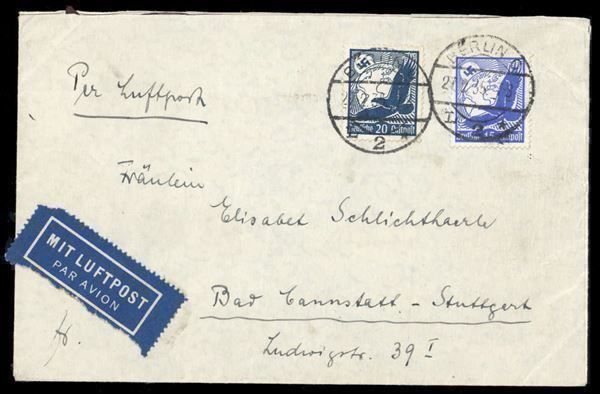 Alle Briefmarken: Deutsches Reich Michel-Nr. 531+532 – Gebraucht aus Koblenz von Himmelsreiter