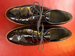 Paul Green  schwarzes Lackleder Gr 40 - wie neu