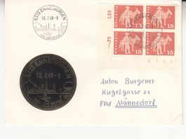 Werbedatumstempel K 467 Ennetbürgen