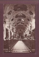 ENGELBERG - Inneres der Stiftskirche - 1924