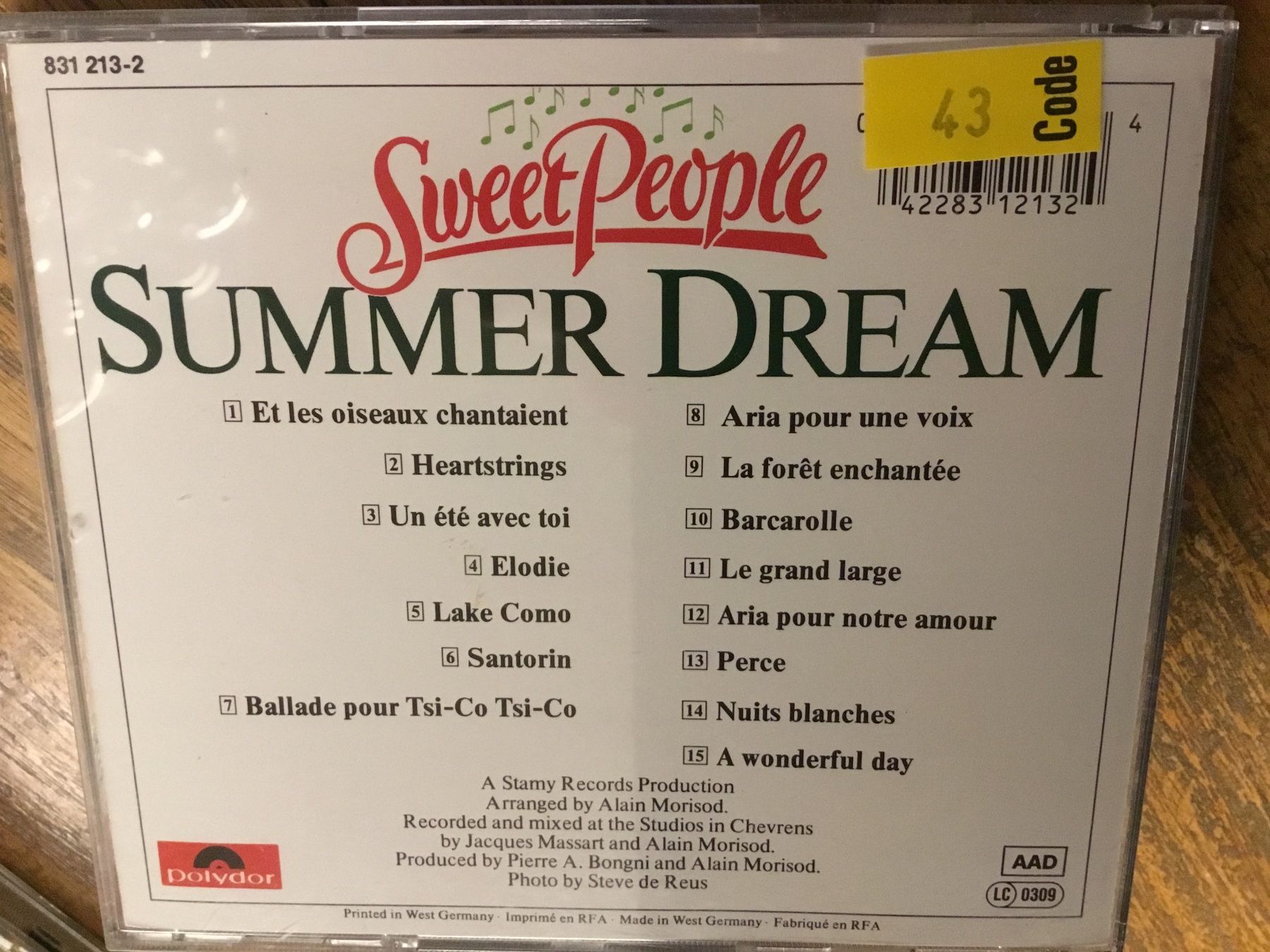 CD: Sweet People - Summer Dream - CD - – Usato da Thierachern venduto da sweden08 1