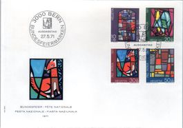 GLASGEMÄLDE ZEITGENÖSSISCHER KÜNSTLER SERIE AUSGABETAG -LU49