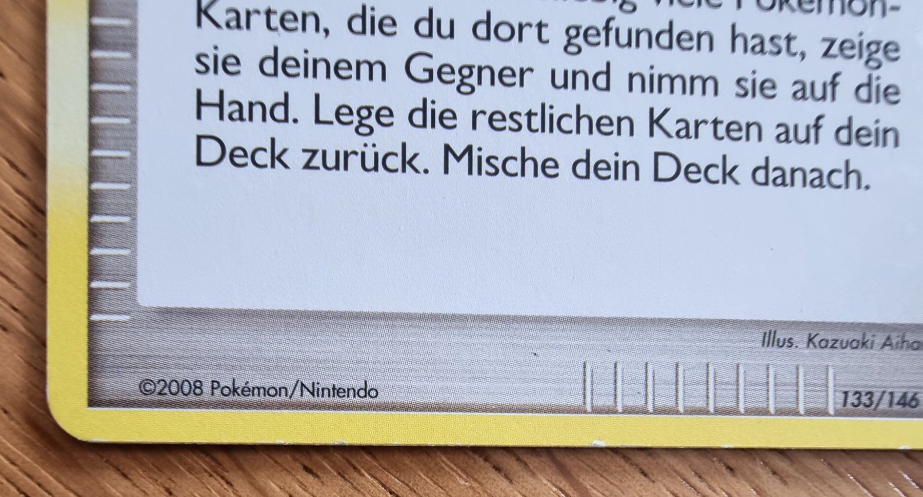 Pokémon Carte collezionabili: Pokémon Poke-Radar 2008 DE 133/146 – Usato da Roggwil BE venduto da S_Cards 1