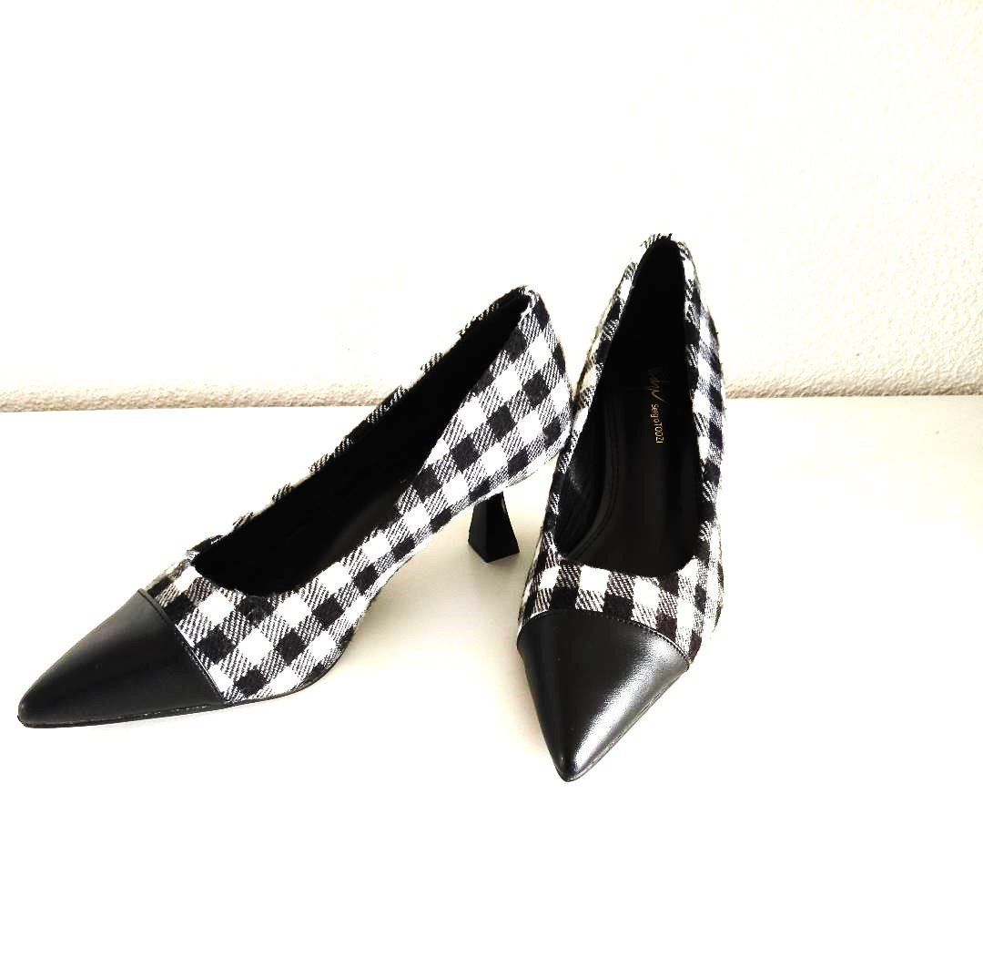 Scarpe da donna: NEUER MODISCHER PUMPS IN SCHWARZ/WEISS, GRÖSSE 37 – Nuovo e nell'imballaggio originale da Dielsdorf venduto da SHOES_BY_SYLVI 3